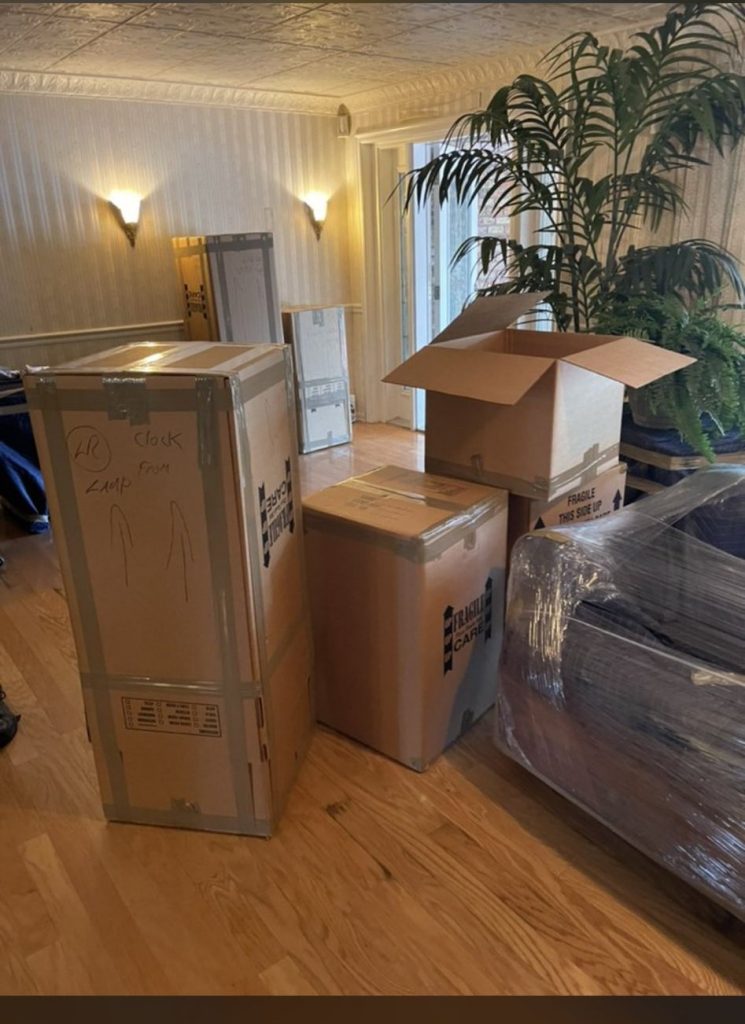 All Roads Express original packing photograph 7